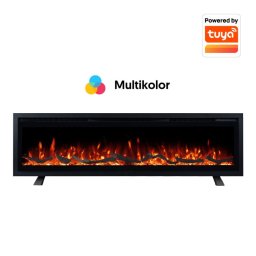 Prosto smart elekt. 50" 3u1 multikolor kamin 1800W EK50M15/WF