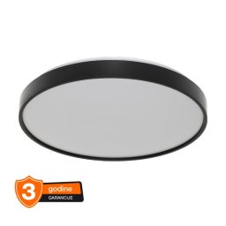 Osram LUXO crna LED plafonjera 24W 6500K IP20 4099854651281E