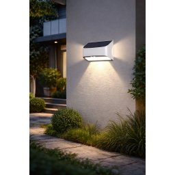 Solarna zidna lampa sa senzorom pokreta 6W