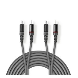 Audio kabl 2x RCA na 2x RCA muški - Stereo činč kabl 1.5m