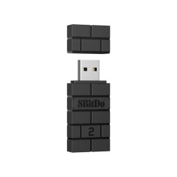 Univerzalni gamepad adapter 8BitDo USB Wireless Adapter 2 PC/PS/Mac/Xbox/Switch/Android black