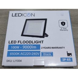 Led reflektor 100W 9000lm 6500K IP65