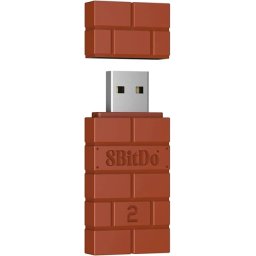 8BitDo USB Wireless Adapter 2 PC/PS/Mac/Xbox/Switch/Android brick Univerzalni gamepad adapter