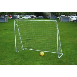 Fudbalski gol 240x150x90 cm čelična konstrukcija sa mrežom ( KLK2606 )