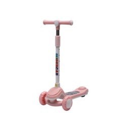 Trotinet dečiji sa 3 točka model tt-1002 roza/bela ( 540122 )