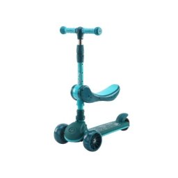 Trotinet dečiji 2 u 1 sa 3 točka model tt-1003 tirkiz ( 540127 )