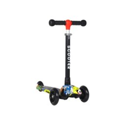 Trotinet dečiji sa 3 točka sa svetlećim gazištem model tt-1006 šareni ( 540142 )
