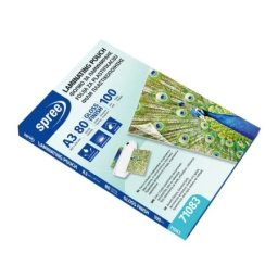 Spree laminating folija za plastifikaciju 80 mikrona a3 100k sjajna ( 493400 )