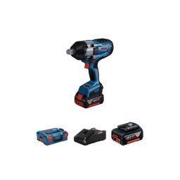 Bosch Akumulatorski udarni odvrtač GDS 18V-1050 H, 18V 2x5,0 Ah + GAL 18V-40 u L-Boxx koferu, 06019J8522