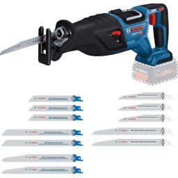 Bosch Univerzalna testera GSA 18V-28, 0615V0003G, bez baterije i punjača sa setom testerica 14 delova