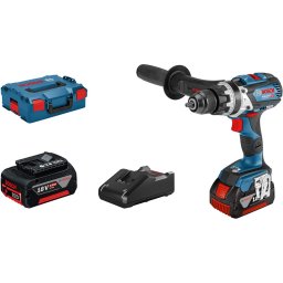 Bosch GSB 18V-110 C Akumulatorska vibraciona bušilica-odvrtač, 2x5.0Ah