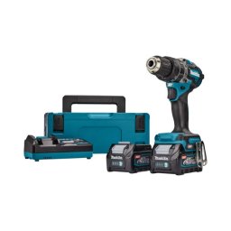 Makita Akumulatorska vibraciona bušilica - odvrtač HP002GD201, 40V XGT, 2x2,5 Ah