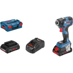 Bosch GDR 18V-200 C Akumulatorski udarni odvrtač, 2x4.0Ah