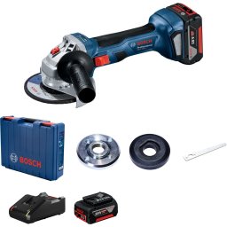 Bosch GWS 180-Li Akumulatorska ugaona brusilica, 2x4.0Ah