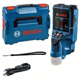 Bosch Wallscanner D-tect 200 C solo detektor struje - kablova pod naponom u L-Boxx koferu - Detektuje sve uobičajene predmete i dok vrši lako dokumentovanje