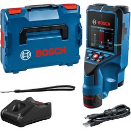 Bosch Wallscanner D-tect 200 C detektor struje - kablova pod naponom u L-Boxx koferu sa baterijom i punjačem
