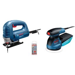 Bosch GST 8000 E ubodna testera + ekscentar brusilica Bosch GEX 125-1 AE (0615990M8K)