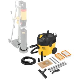 REMS 185503 Pull L komplet W Električni usisivač za suvo i mokro usisavanje, 1200 W, 35 l