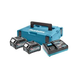Makita DC40RA + BL4025x2 + MAKPAC Type1 XGT set