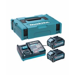 Makita DC40RA + BL4040x2 + MAKPAC Type1 XGT set