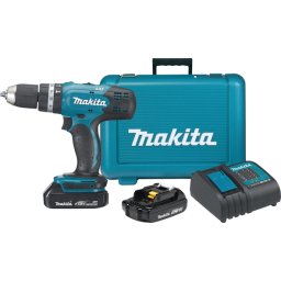 Makita DHP453SYE Akumulatorska vibraciona bušilica-odvijač, 2x1.5Ah