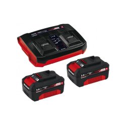 Einhell Set brzi punjač i baterija Power-X-Change 18V 2x 5.2 Ah