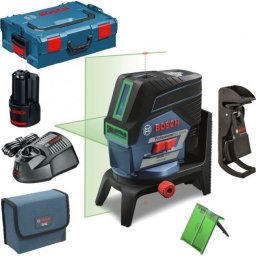 Bosch GCL 2-50 CG Kombinovani laser sa zelenim linijama lasera sa RM 2 nosačem, baterijom i punjačem u L-Boxx koferu