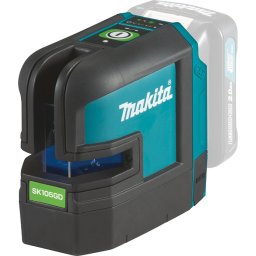 Makita SK105GDZ Akumulatorski laser sa ukrštenim linijama - zeleni, bez baterije i punjača
