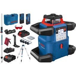 Bosch GRL 600 CHV + BT 170 HD + GR 240 Rotacioni laser, 1 x 4,0Ah 18V ProCORE + prijemnik LR 60 + daljinski upravljač RC 6