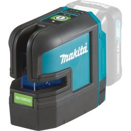 Makita SK106GDZ Laser sa ukrštenim linijama - zeleni, bez baterije i punjača