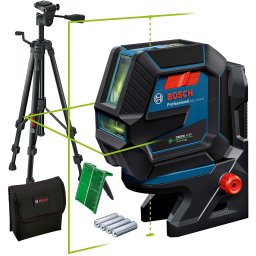 Bosch GCL 2-50 G Kombinovani linijski laser sa zelenim zrakom sa stativom i magnetnim nosačem, domet 50m
