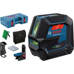 Bosch GCL 2-50 G Kombinovani linijski laser sa zelenim zrakom sa magnetnim nosačem sa štipaljkom + kofer, domet 50m
