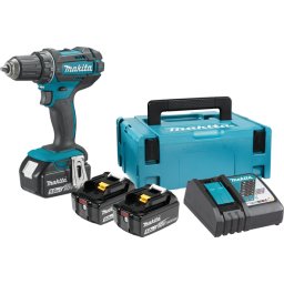 Makita DDF482RT3J akumulatorska bušilica odvijač, 2x3.0Ah