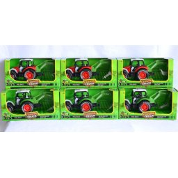 Merx igračka traktor 14.5cm metal plastika ( MS01478 )