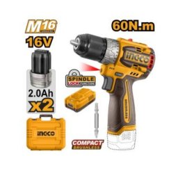 Ingco cdli16682 aku bušilica 16v 60nm super ( CDLI16682 )