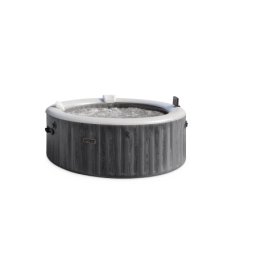 Intex 4-person greywood deluxe round bubble spa set ( 28440np )