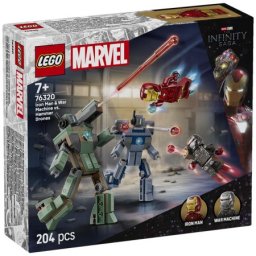Lego MARVEL Ajronmen i ratna mašina protiv hamerovih dronova ( 1045241 )