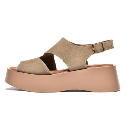 Sandale na platformu LS282645 bež