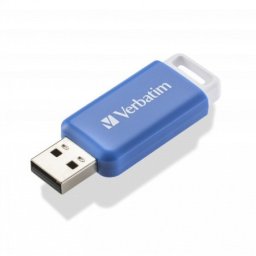 Verbatim 2.0 databar USB flash 64GB/PLAVA ( UFV49455 )