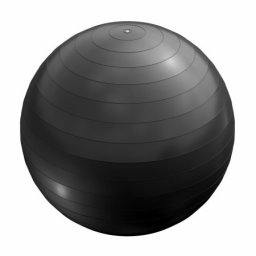 Gorilla Sports Lopta za pilates (55 cm / Crna) ( 100490-00019-0059 )