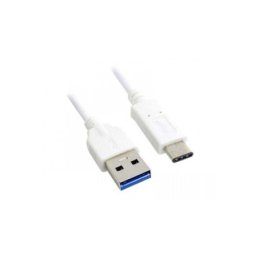 E-green kabl 3.0 usb a - usb 3.1 tip c m/m 1m, za superbrzo punjenje, 120w, 20v, 6a, beli