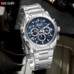 Megir 4220 silver muški sat