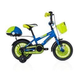 Dečija bicikla 12" Fitness plavo-zelena ( SM-12106 )