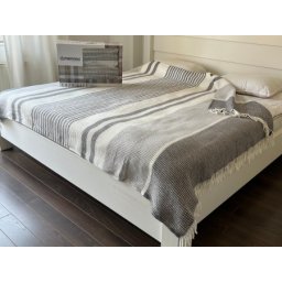 Ćebe Cozy Viktorija 180x220cm Dezen - Selay Gri - Akril/Pamuk ( VLK000381-selaygriviktorija )