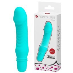 Silikonski plavi mini vibrator Stev