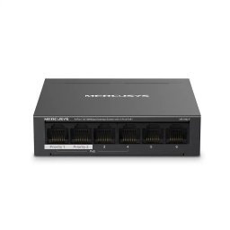 Mercusys svič 10, 100 6-port MS106LP, 4-Port PoE+