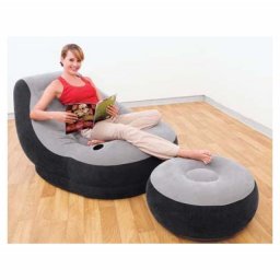 Intex fotelja sa tabureom 99 x 1.3 x 76cm Ultra Lounge ( 68564 )