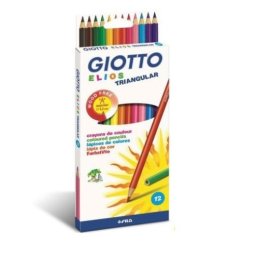 Giotto drvene boje 12/1 elios trouglaste ( 40048 )