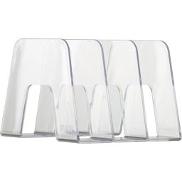 Han uspravni sorter za kataloge i časopise sa 3 faha transparent ( 05UD620T )