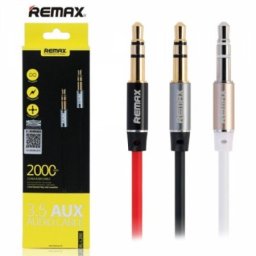 Remax AUX Audio kabl L200 (3,5mm st. jack-3,5mm st. jack) beli 2m REMAX ( 386 )